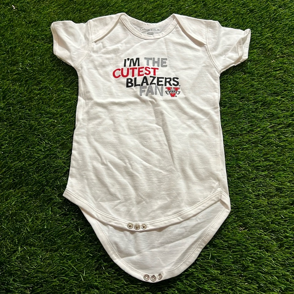 Toddler College Kids Virginia State Bodysuit
